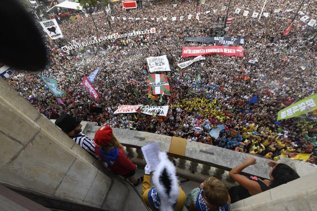 Fotos: Las imágenes del primer día de la Aste Nagusia