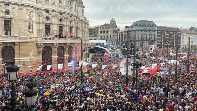 Fotos: Las imágenes del primer día de la Aste Nagusia