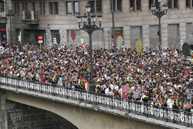 Fotos: Las imágenes del primer día de la Aste Nagusia