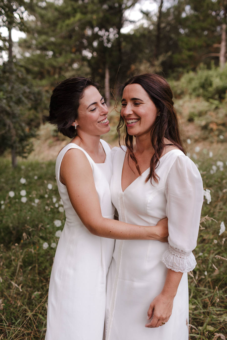 Fotos: De Aste Nagusia al &#039;altar&#039;: Las dos novias «sencillas» unidas por un diseñador vizcaíno en su boda