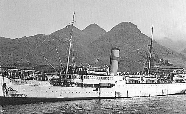 El buque J. J. Sister que hacía por mar el trayecto Barcelona-Palma.