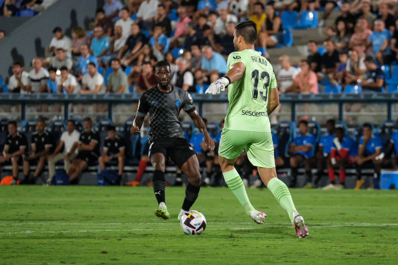 Fotos: Las mejores imágenes del Ibiza-Alavés