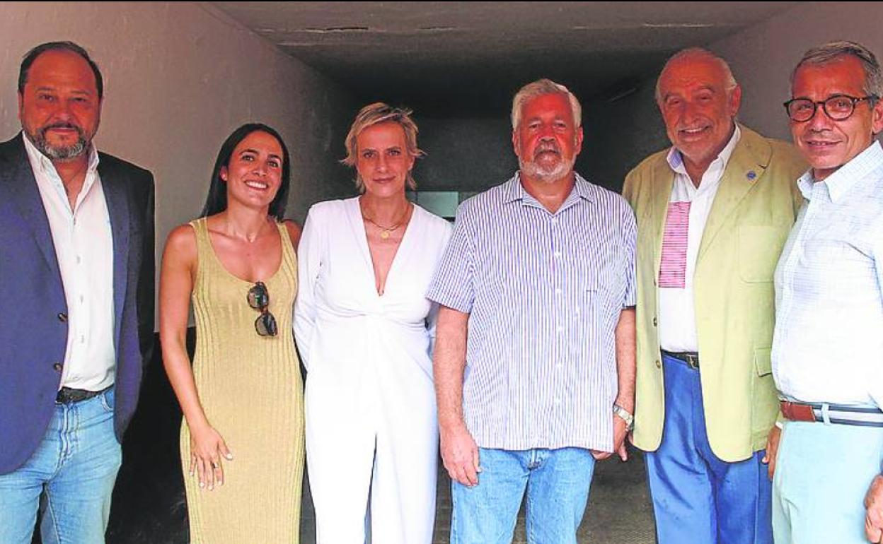Eduardo Monsalve, Leire Ortiz de Salazar, Raquel Montero, Gaizka Errazti, Javier Alonso y Tomás Rodríguez. 