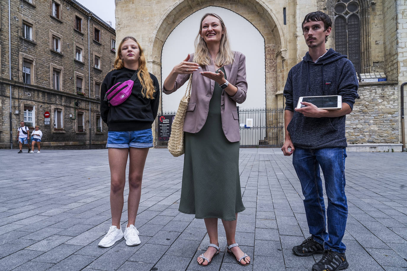 Fotos: Refugiados ucranianos hacen un vista turística por la &#039;almendra&#039;