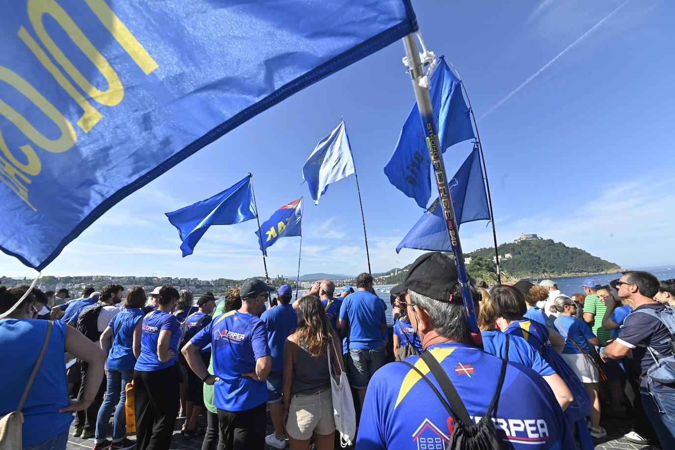 Fotos: Primera jornada de la bandera de La Concha