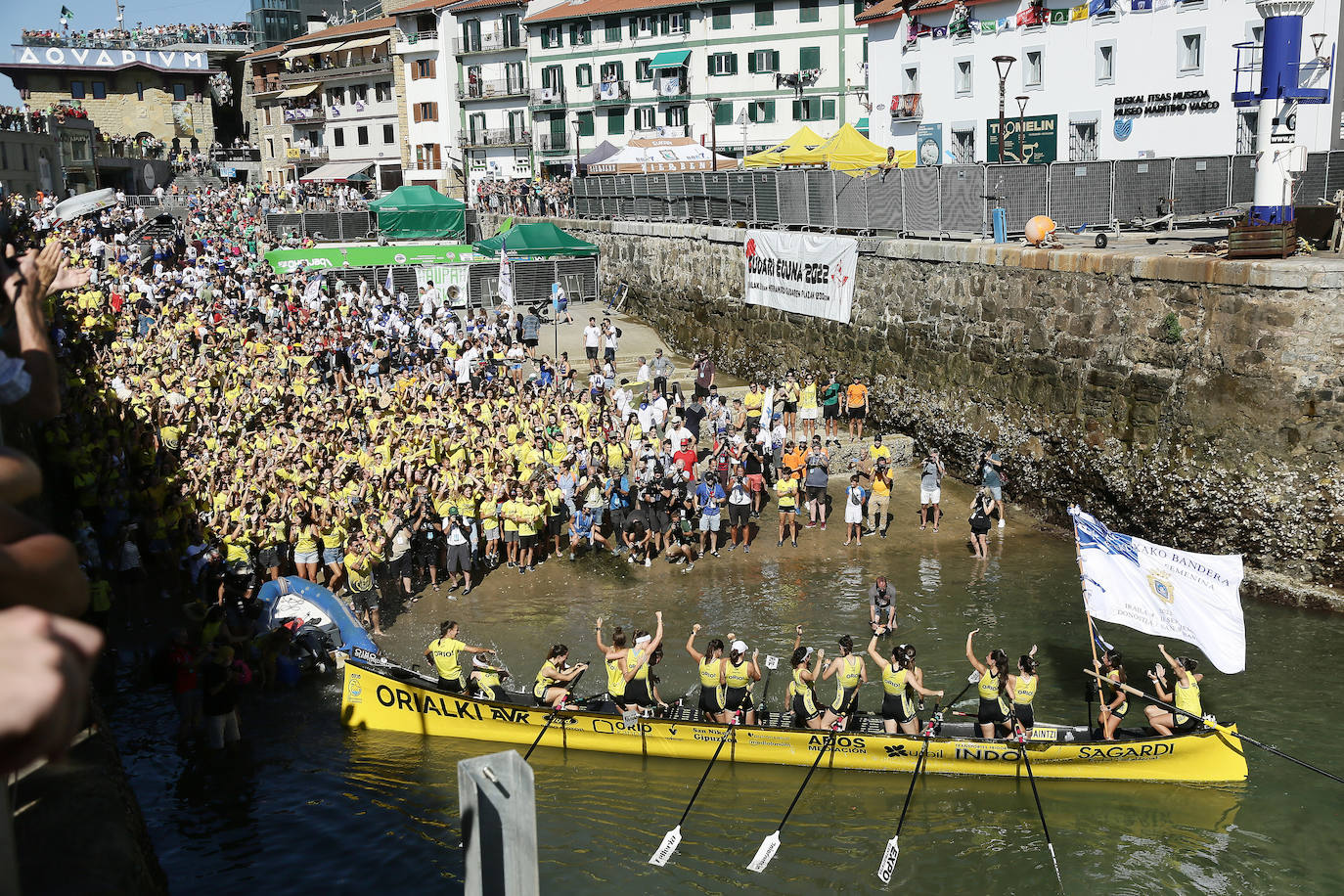 Fotos: Bandera de la concha