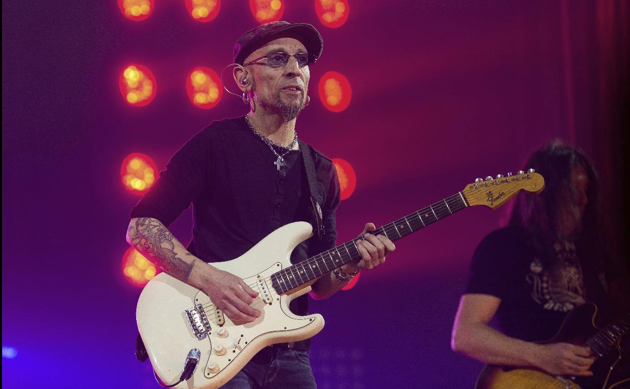 Fito, durante un concierto. 