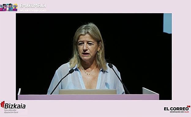 Emakumeak: acto de apertura por parte de Teresa Laespada