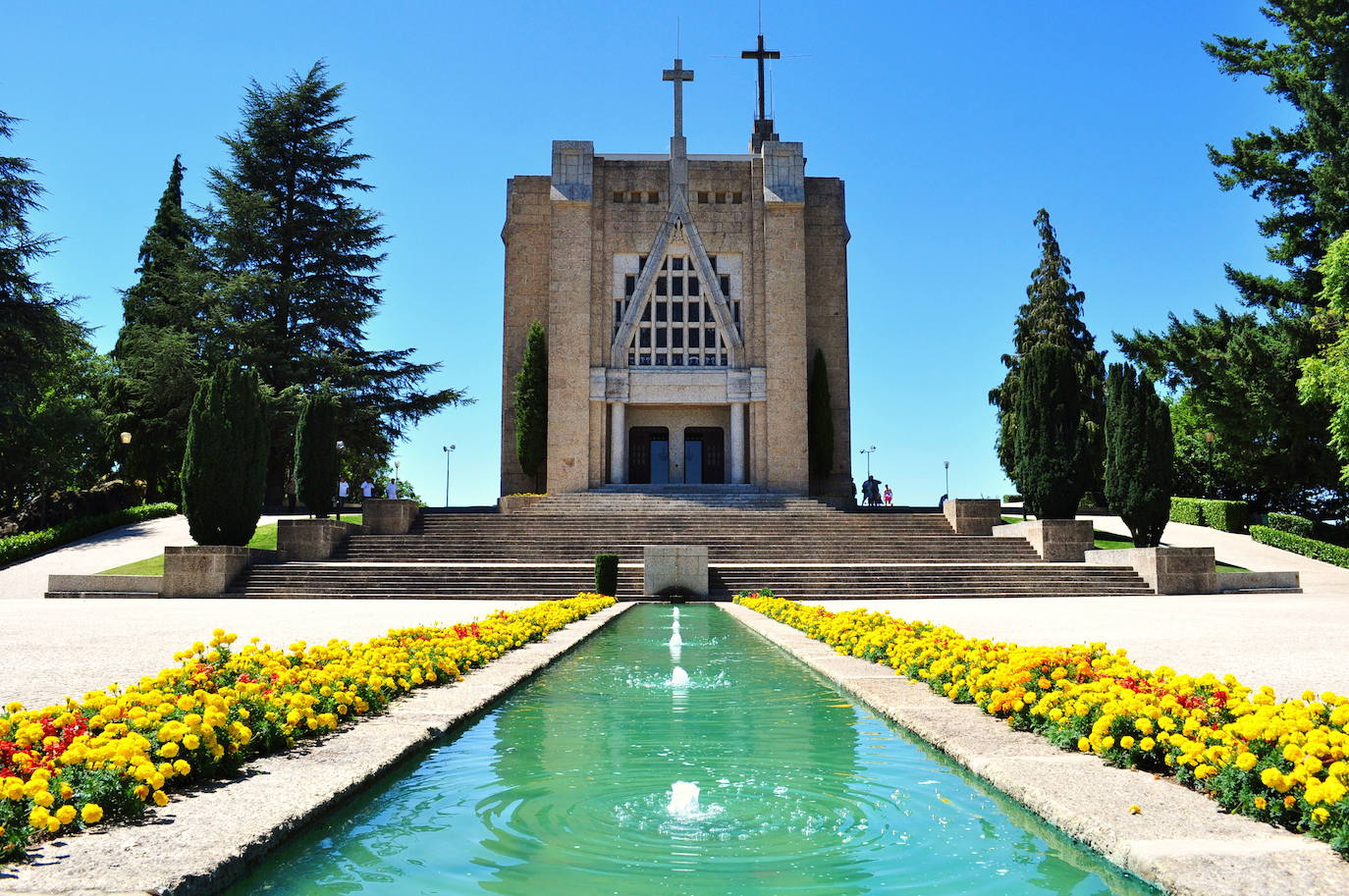 Santuario da Penha, Guimarães, Portugal.