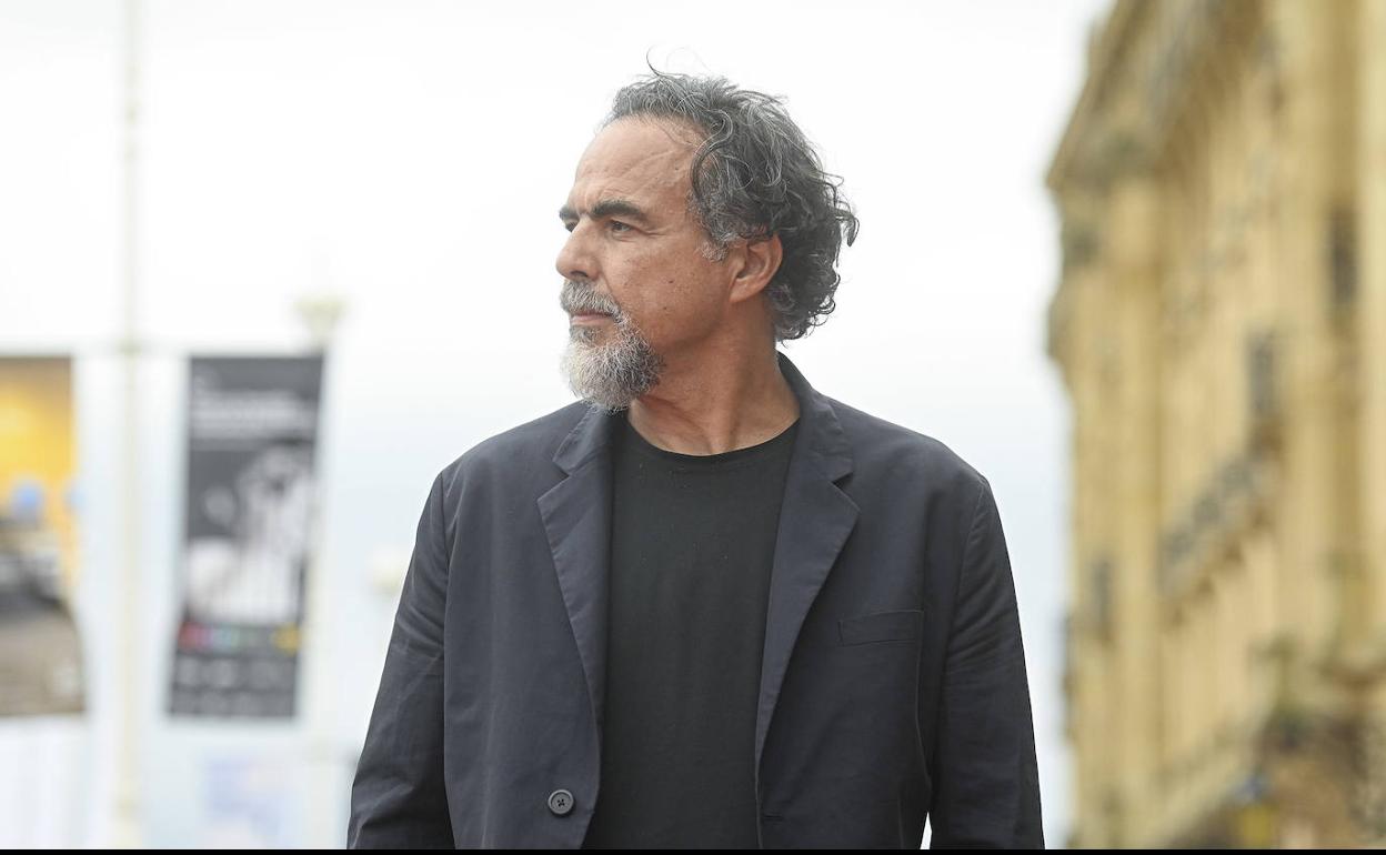 Alejandro González Iñárritu en el Festival de San Sebastián.