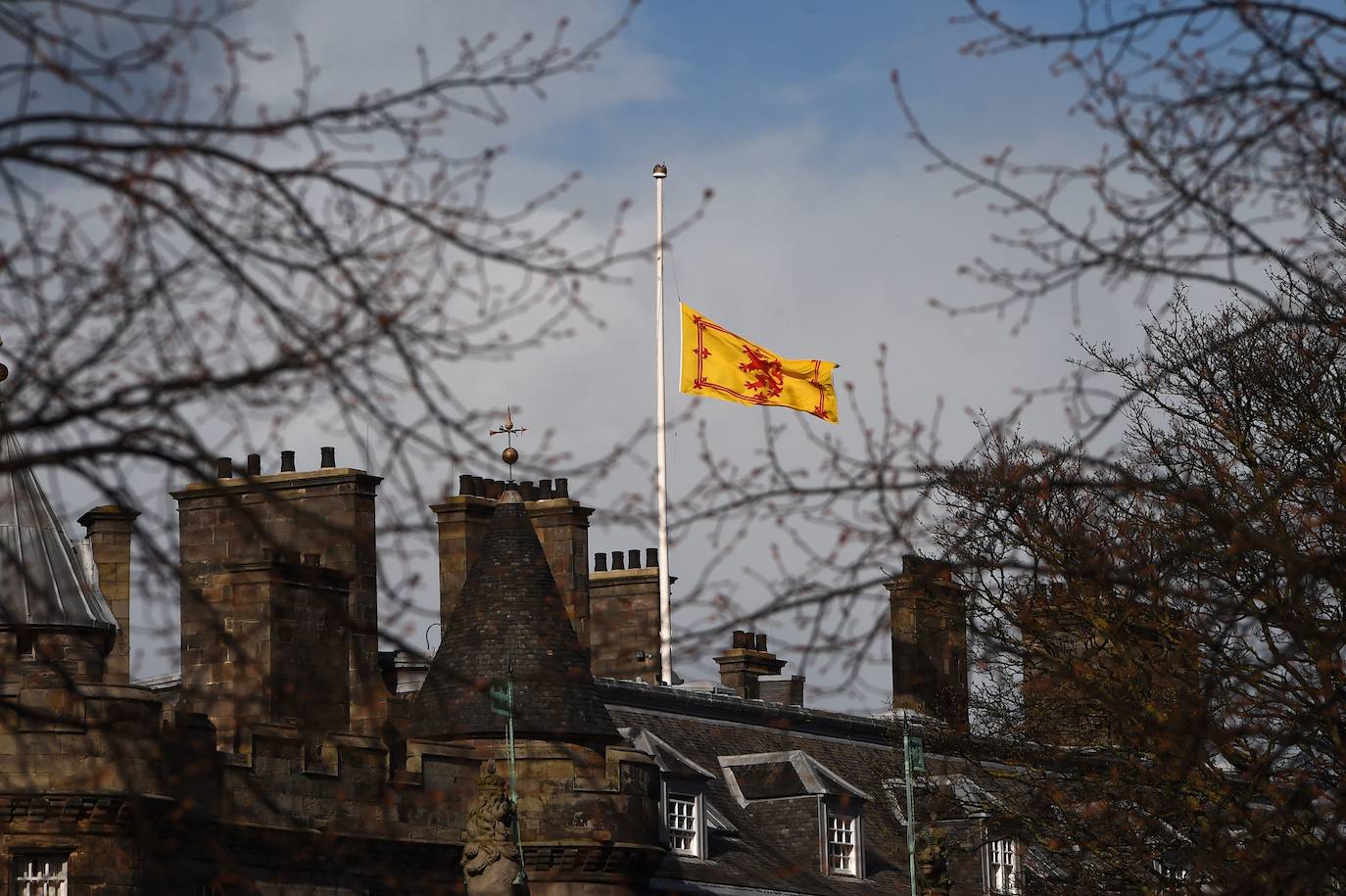 Palacio de Holyroodhouse (Holyrood, Edimburgo).