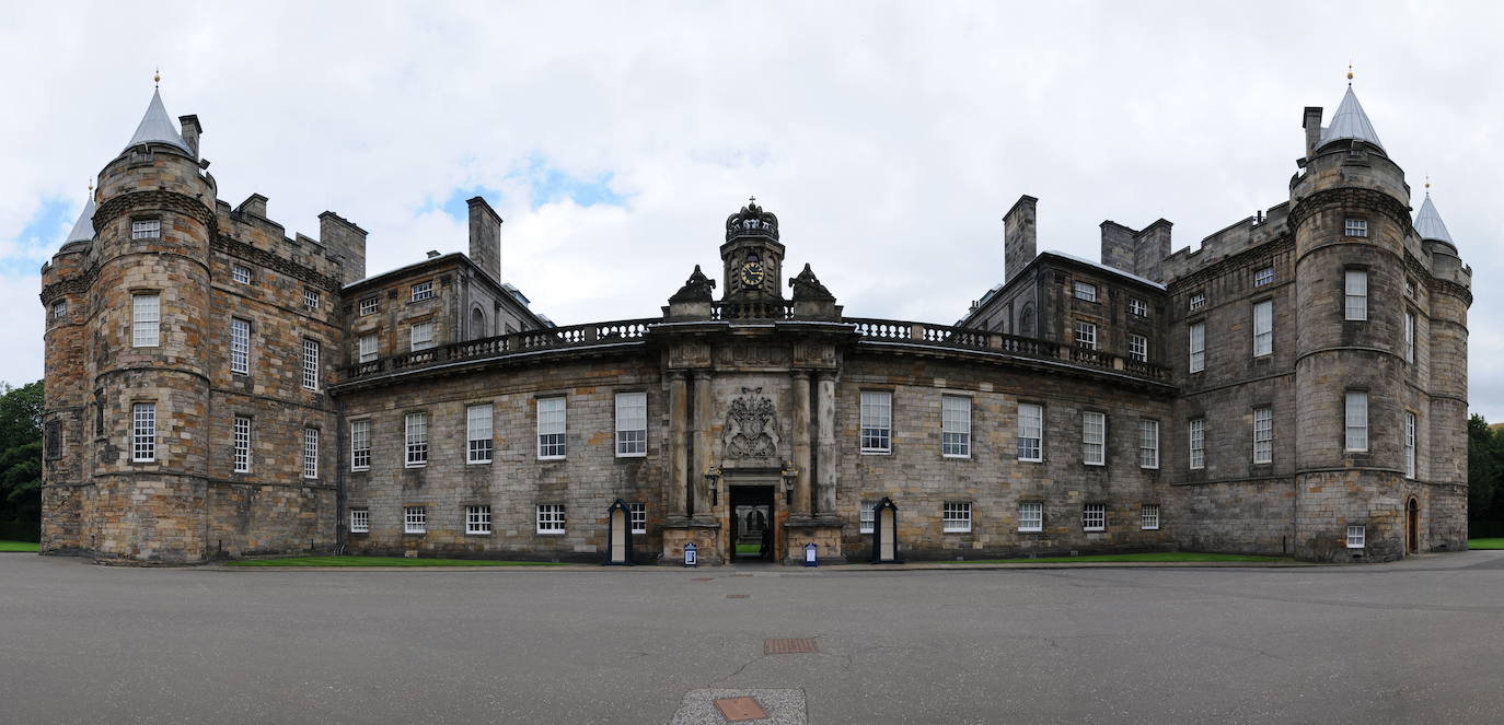 Palacio de Holyroodhouse (Holyrood, Edimburgo).