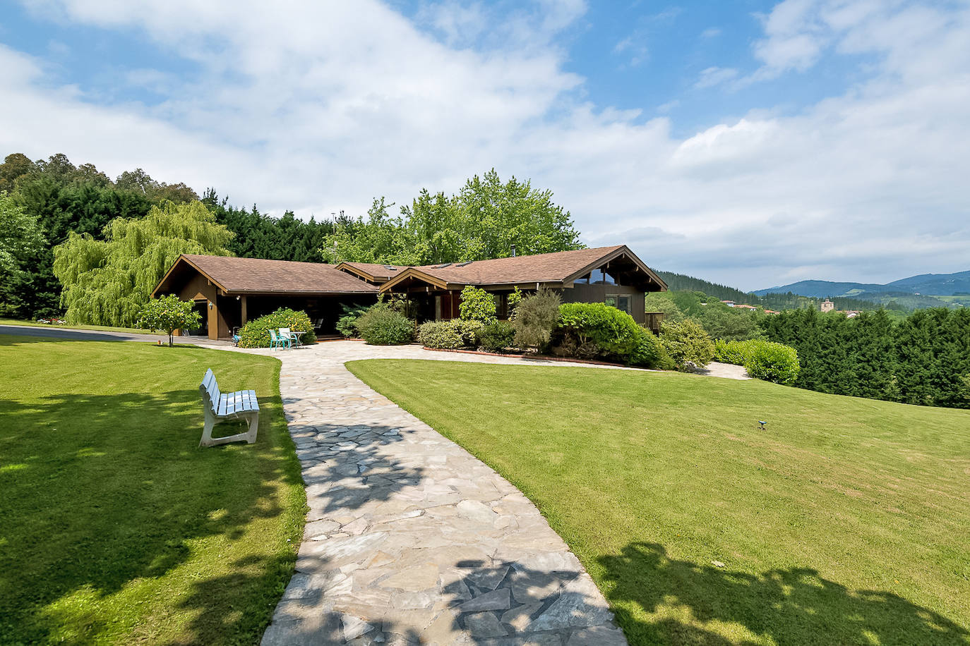 Fotos: Una mansión de 21.000 metros en Urdaibai diseñada por una constructora puntera de EE UU