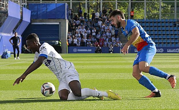 El uno a uno del Andorra - Alavés: Rioja, el mejor