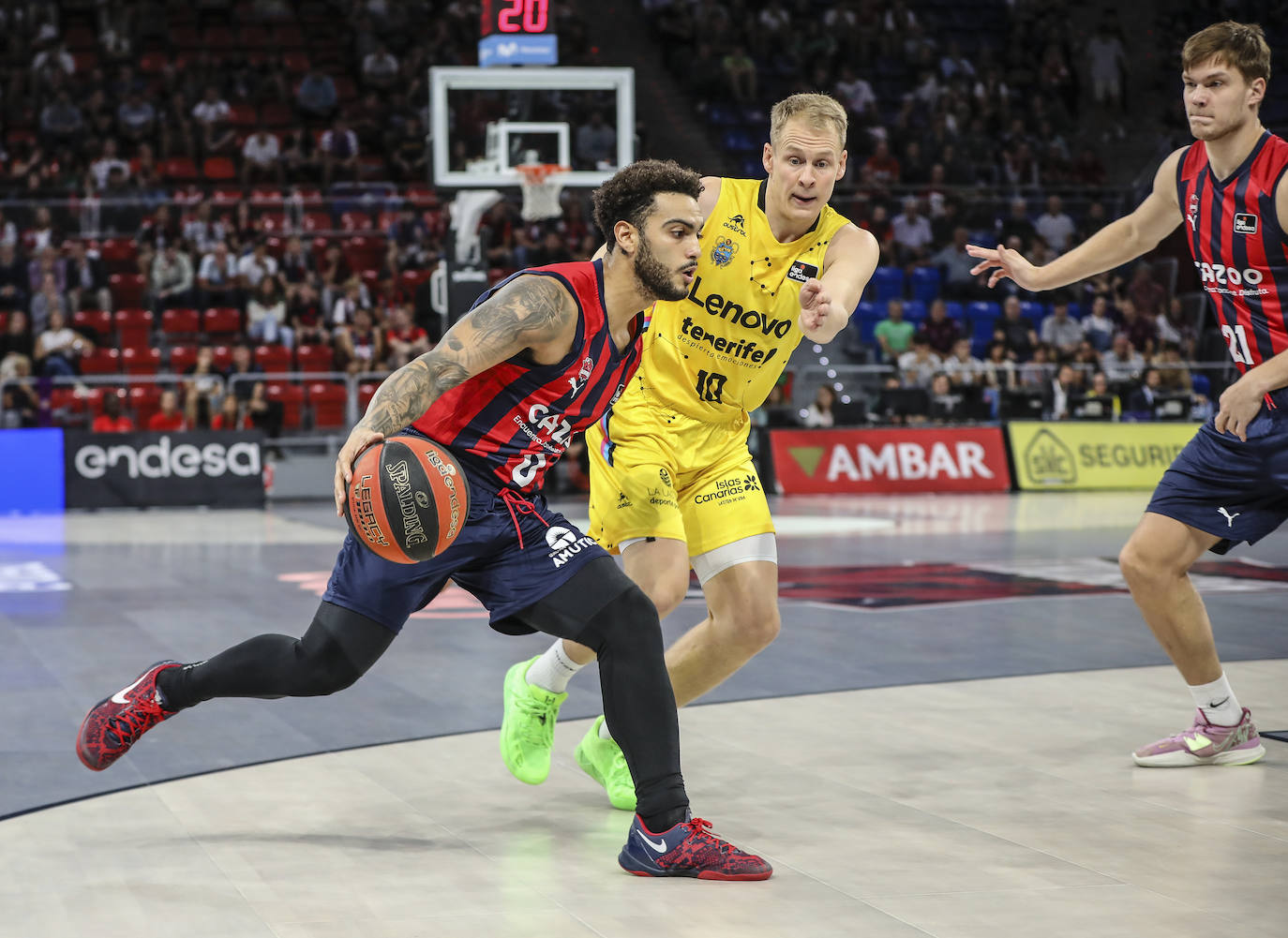 Fotos: Las mejores imágenes del Baskonia - Tenerife