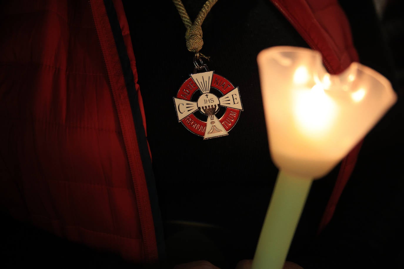 Fotos: La procesión de las antorchas regresa a Begoña