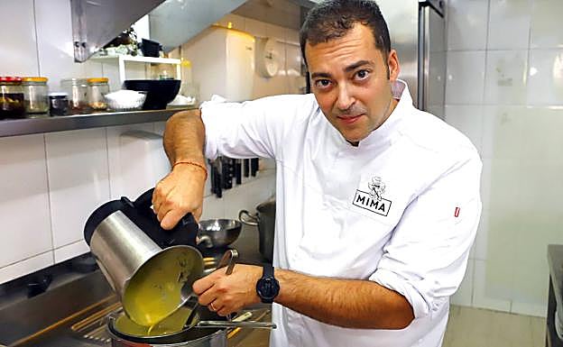 Rubén Osorio ha vuelto a cocinar en Mima.