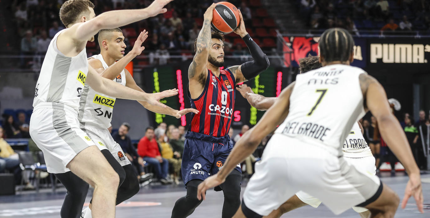 Fotos: Las fotos del Baskonia - Partizan