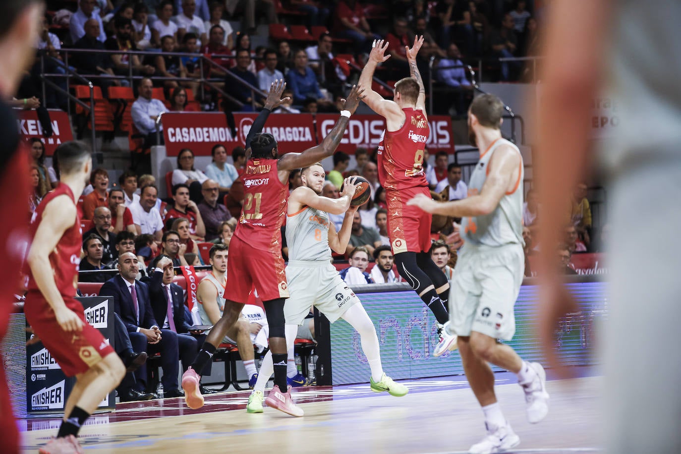 Fotos: Las mejores imágenes del Zaragoza-Baskonia