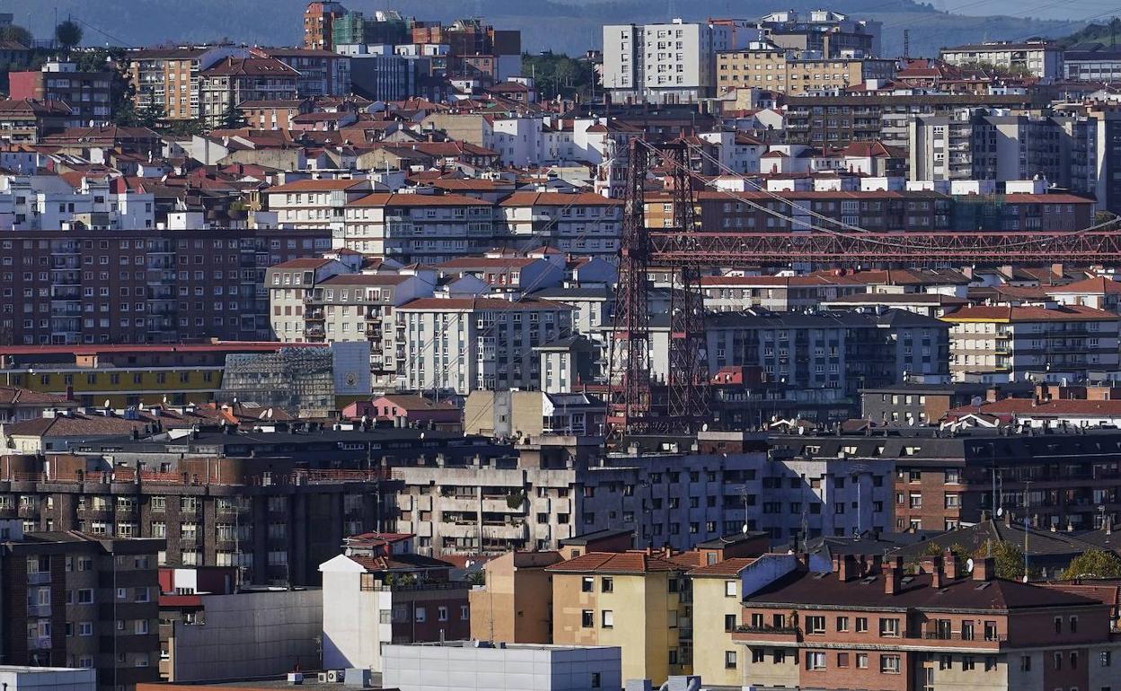 Panorámica de Bilbao. 