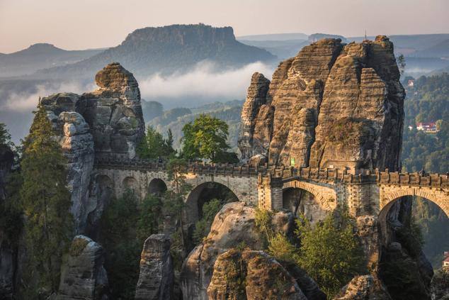 Puente de Bastei, Alemania.