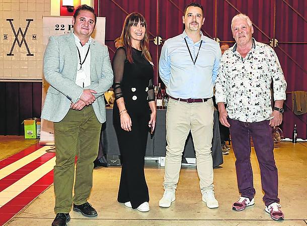 Rubén Sastre, Joanna Ordóñez, Fede Gómez de Carrero y Adolfo de Andrés. 