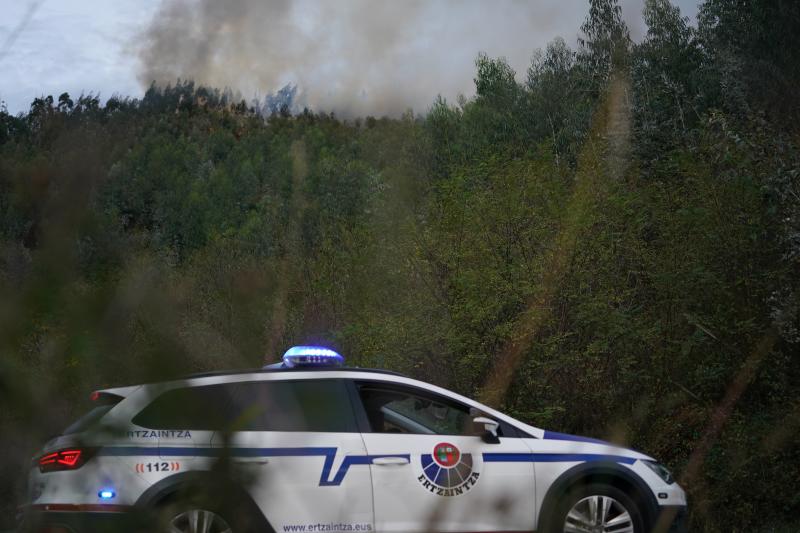 Incendio en Berango.