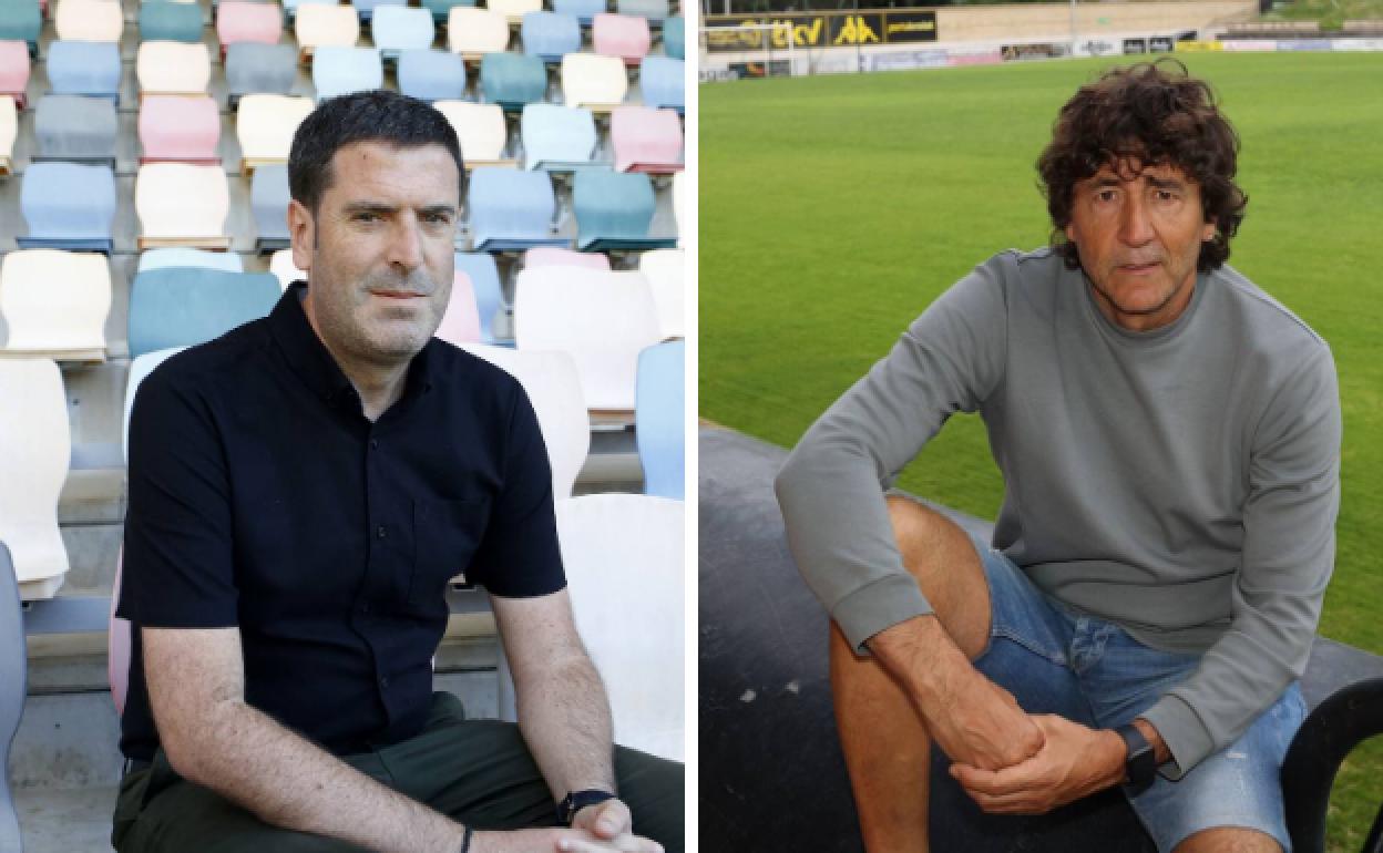 Imanol de la Sota y Patxi Salinas cruzarán sus caminos en el derbi entre el Barakaldo y el Portugalete 