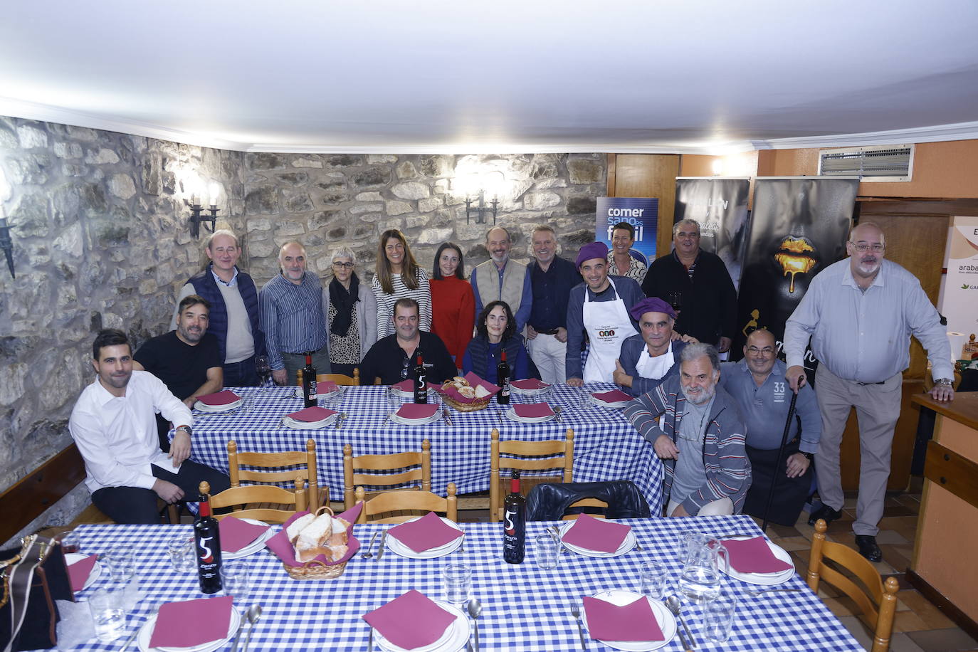 Fotos: La cena de Txoritokieta, en imágenes