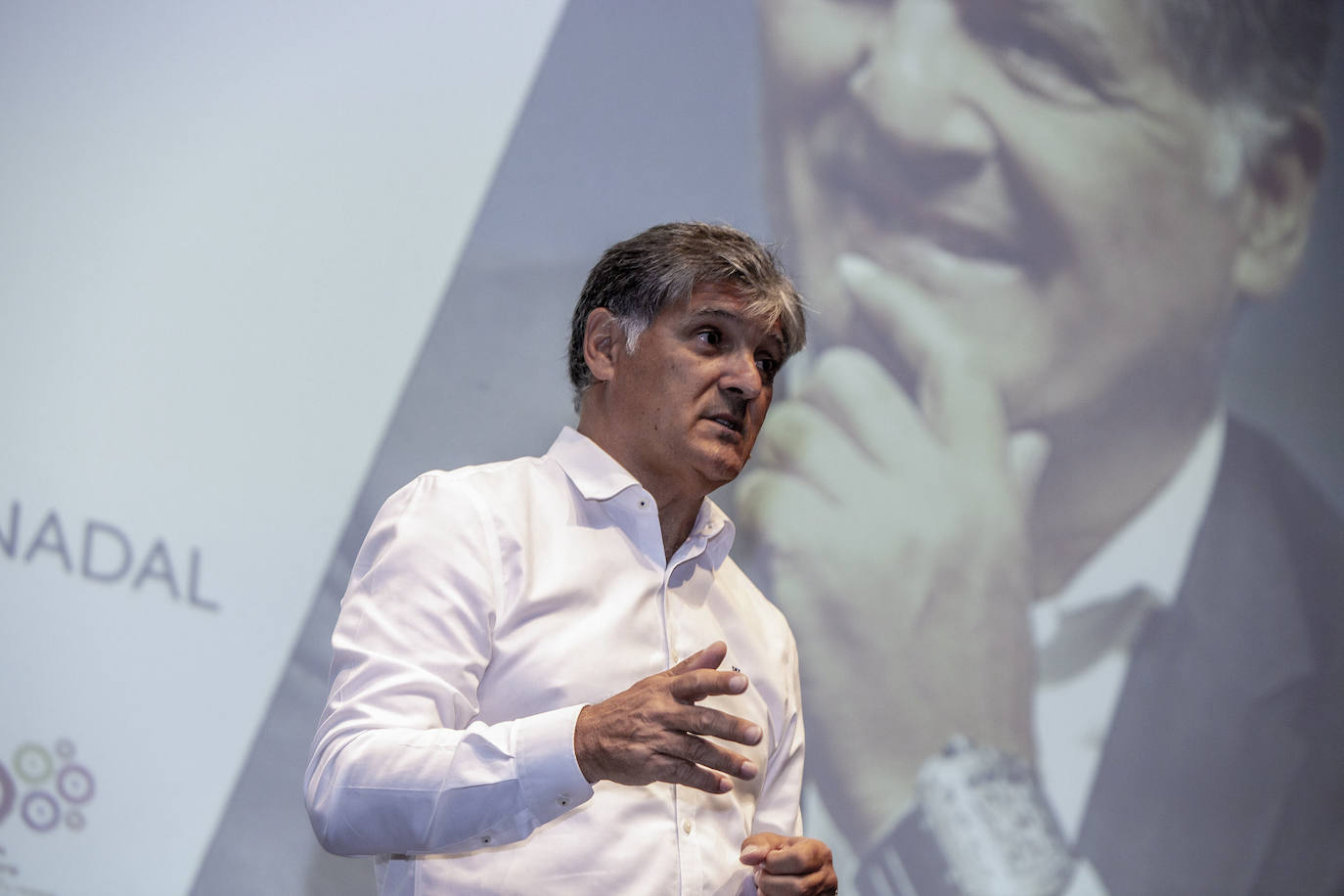 Toni Nadal da una charla el martes en el Congreso de Seguridad y Salud Laboral de la Fundación San Prudencio. 