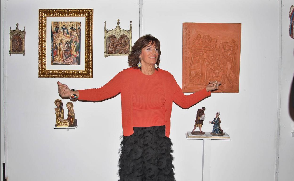 La exposición de belenes de Artziniega homenajea a la Villa en su 750 aniversario