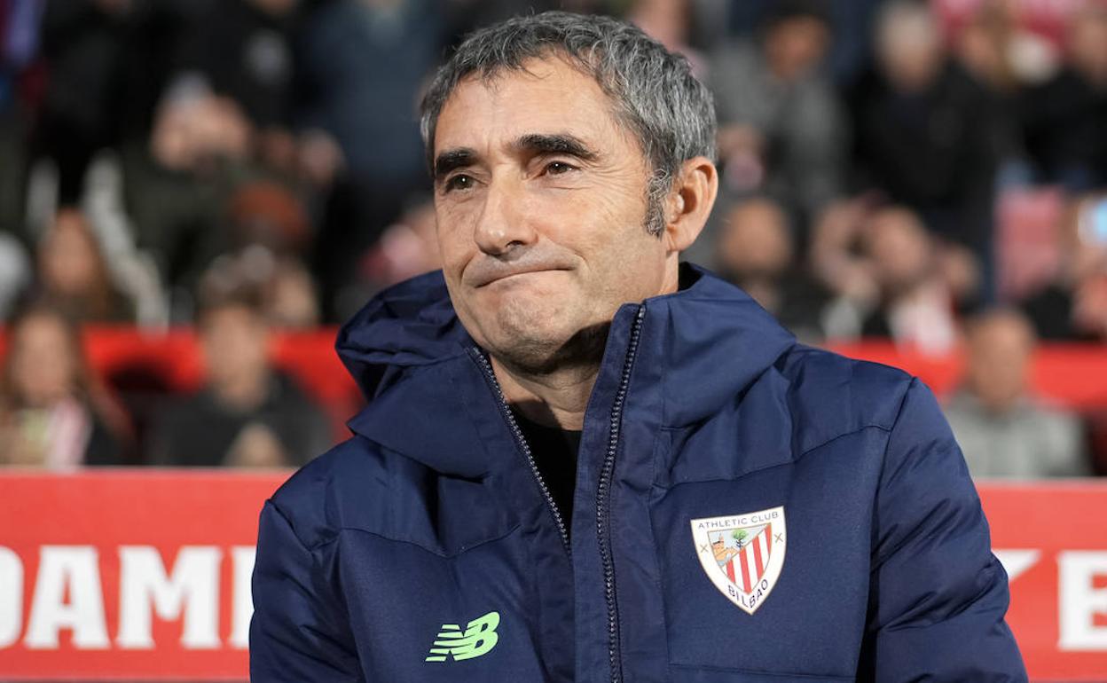 Ernesto Valverde acabó muy descontento con la actuación de su equipo. 
