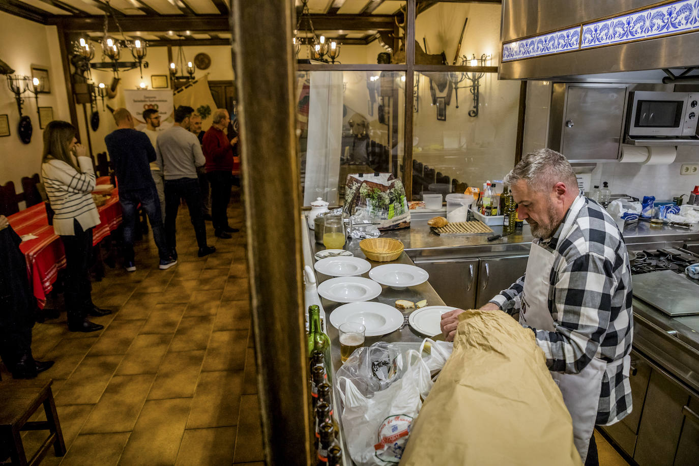 Fotos: La cena de Ametza, en imágenes