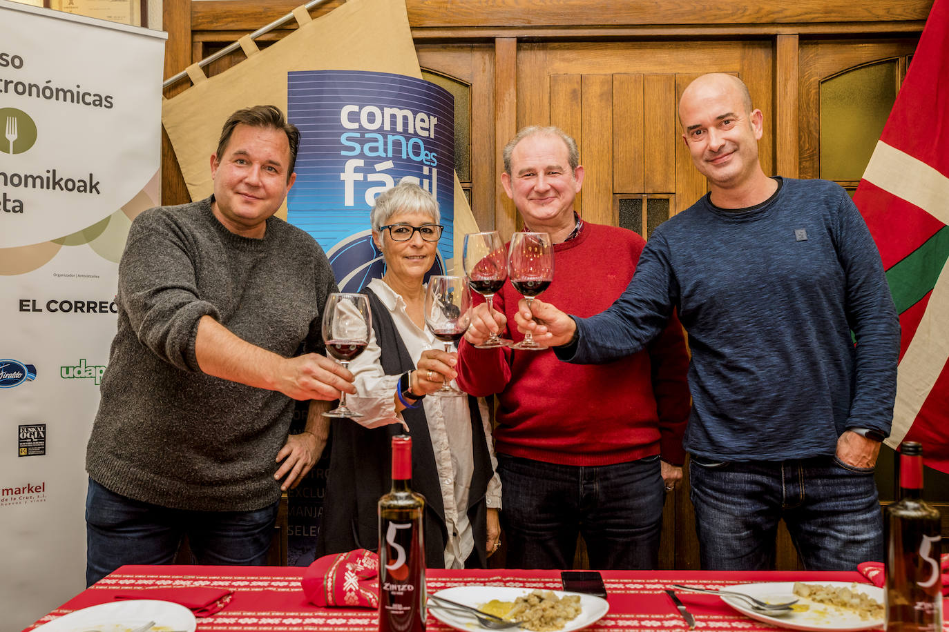 Fotos: La cena de Ametza, en imágenes