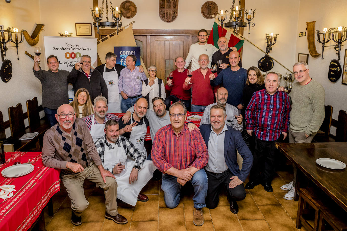 Fotos: La cena de Ametza, en imágenes