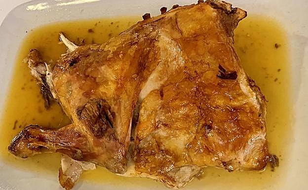 Cordero de 21 días al horno