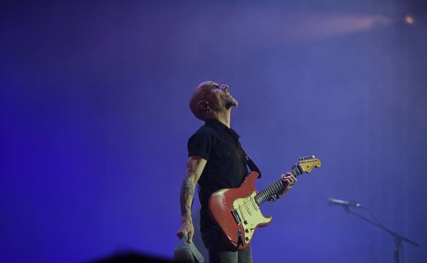 Fito, en el concierto de San Mamés de junio pasado.