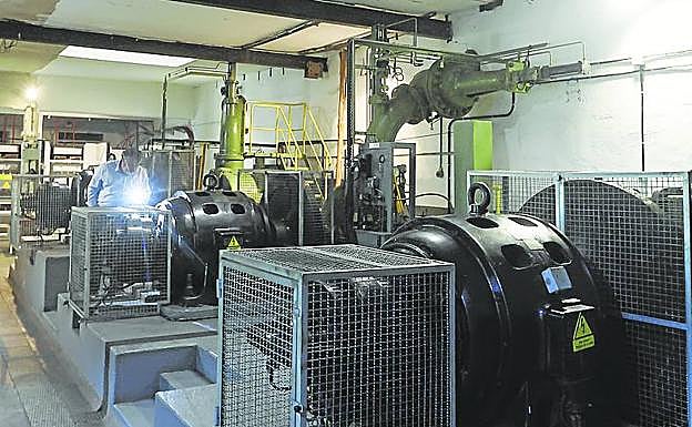 Central de Patala en Berriz, activa desde hace 120 años. 