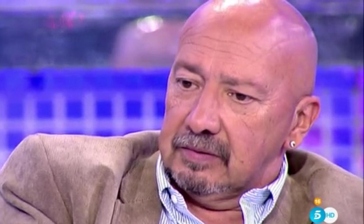 José Carlos Corradini, en una de sus apariciones en televisión en España.