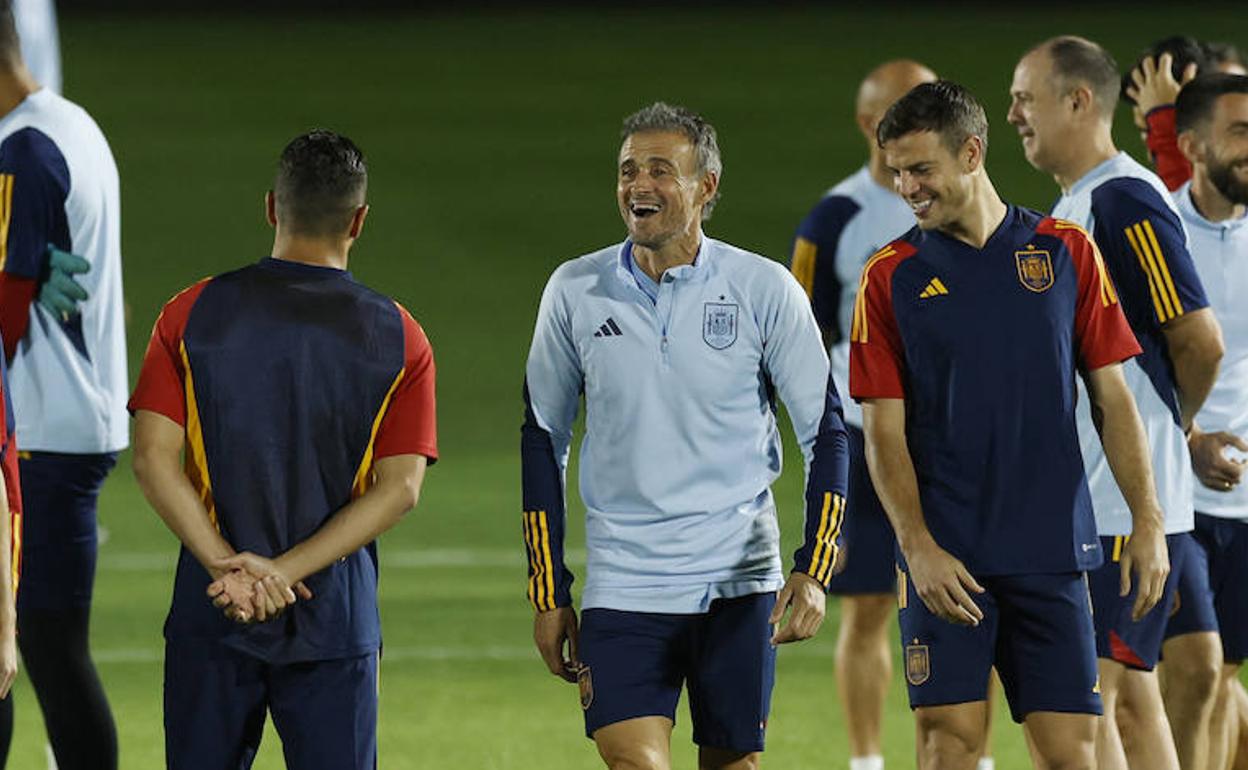 El buen ambiente reina en La Roja