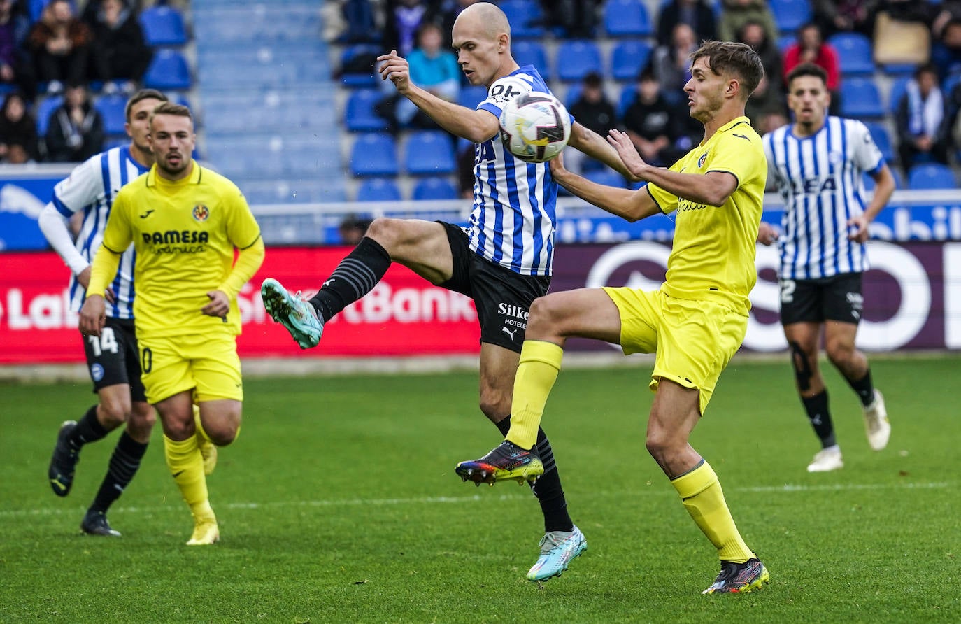 Fotos: Las mejores imágenes del Alavés - Villarreal &#039;B&#039;