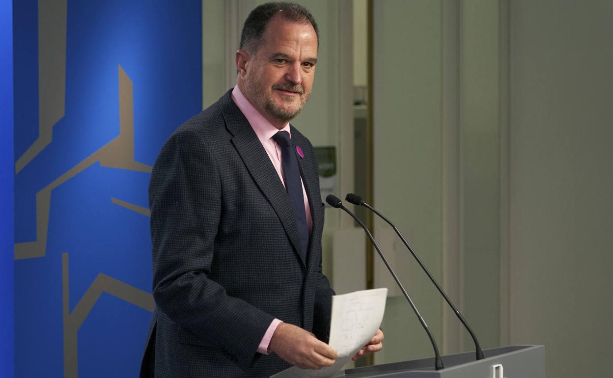 El presidente del PP vasco, Carlos Iturgaiz. 