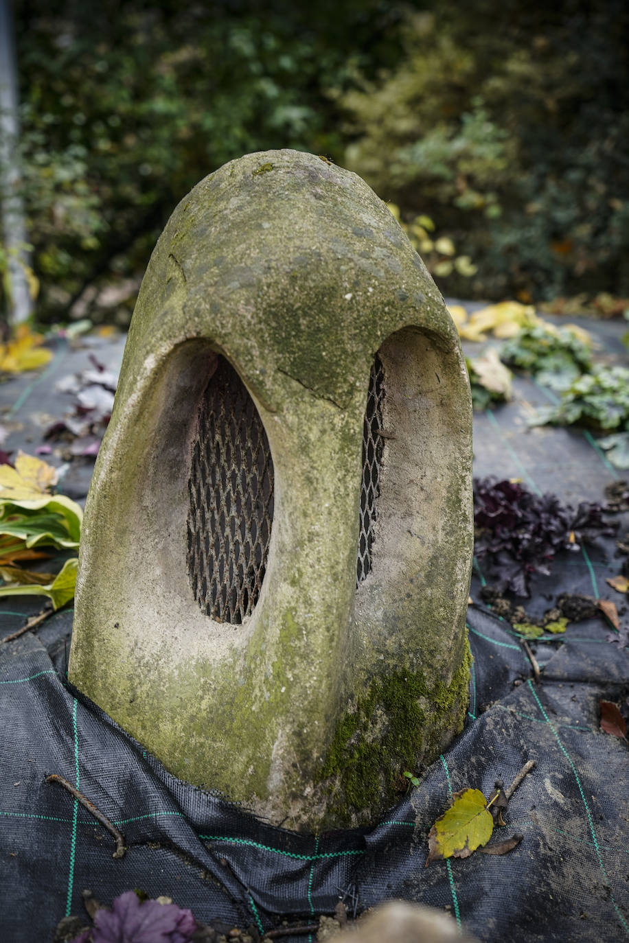 Fotos: Así ha quedado la renovada gruta del Belén de La Florida en Vitoria