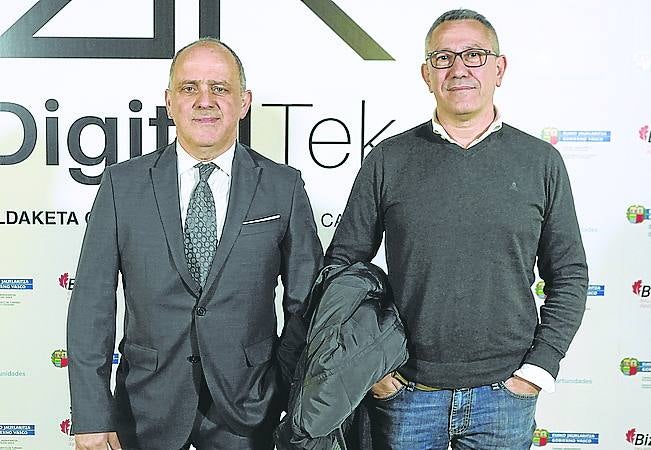 José Antonio Santos y Pedro Garcés. 