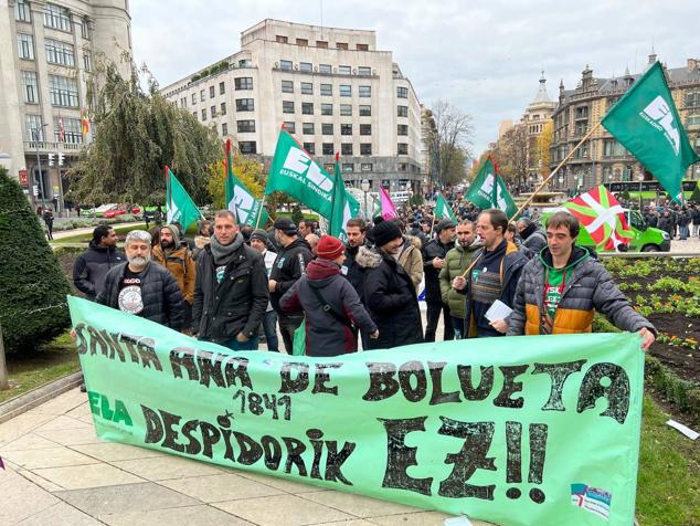 Fotos: La manifestación del Metal de Bizkaia, en imágenes