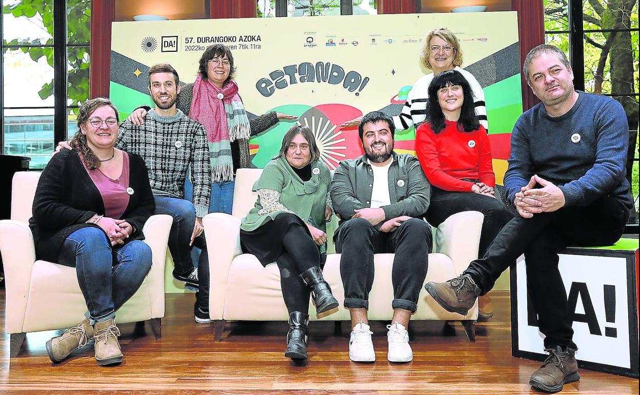 Los responsables de la feria durante la presentación de la edición de este año. 