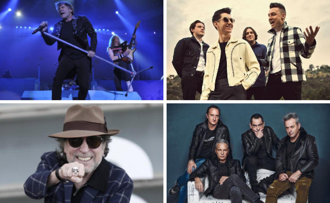 Los conciertos que se celebrarán en Bilbao en 2023