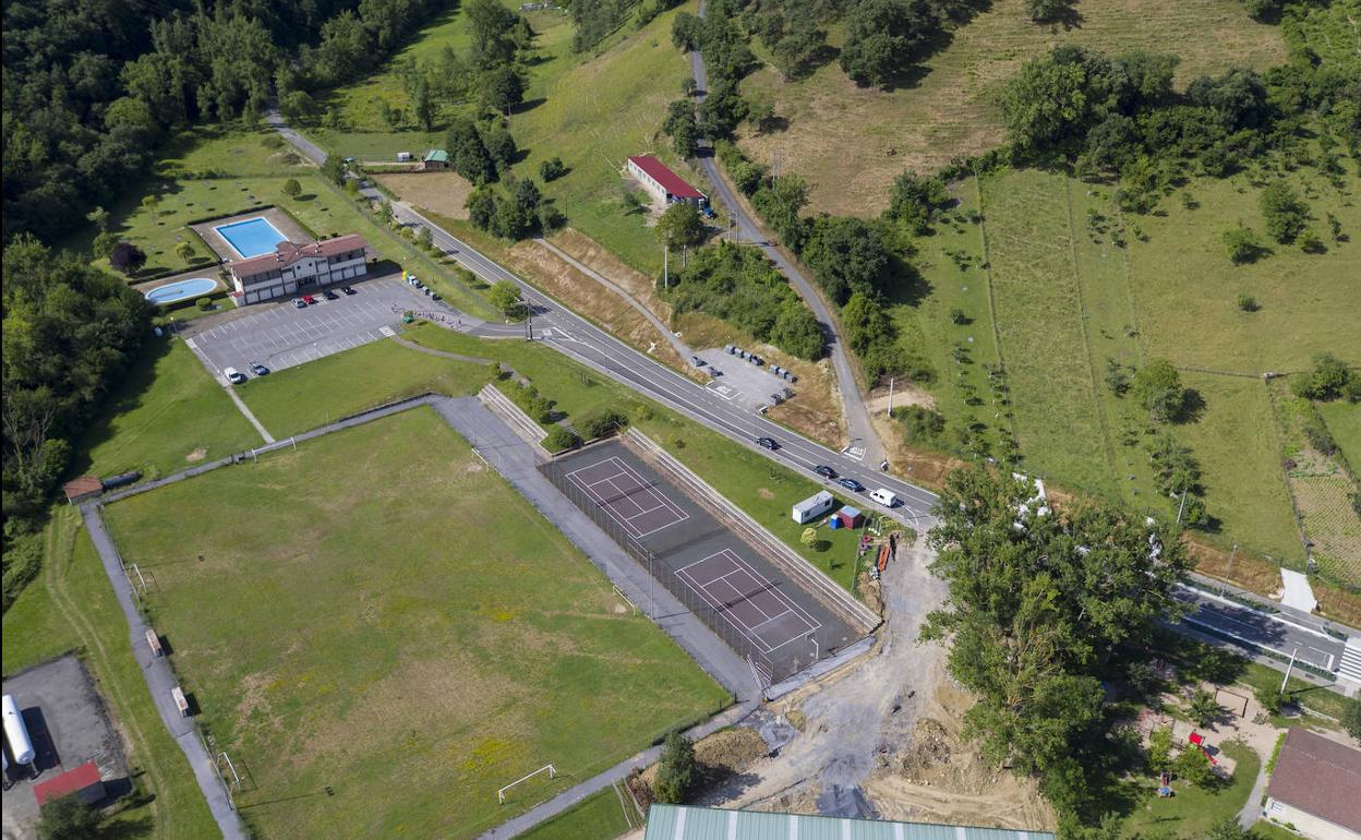 La zona de La Bárcena tendrá nuevas instalaciones deportivas. 