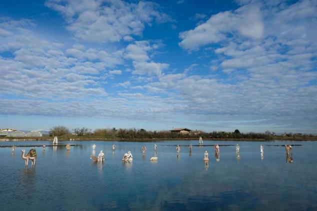 Fotos: Un belén flotante en la isla de Burano