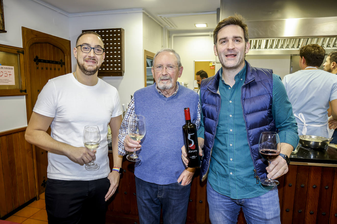 Fotos: Así fue la cena en la sociedad gastronómica La Concordia-Lagunartea